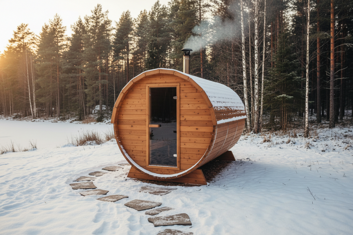 Barrel Sauna